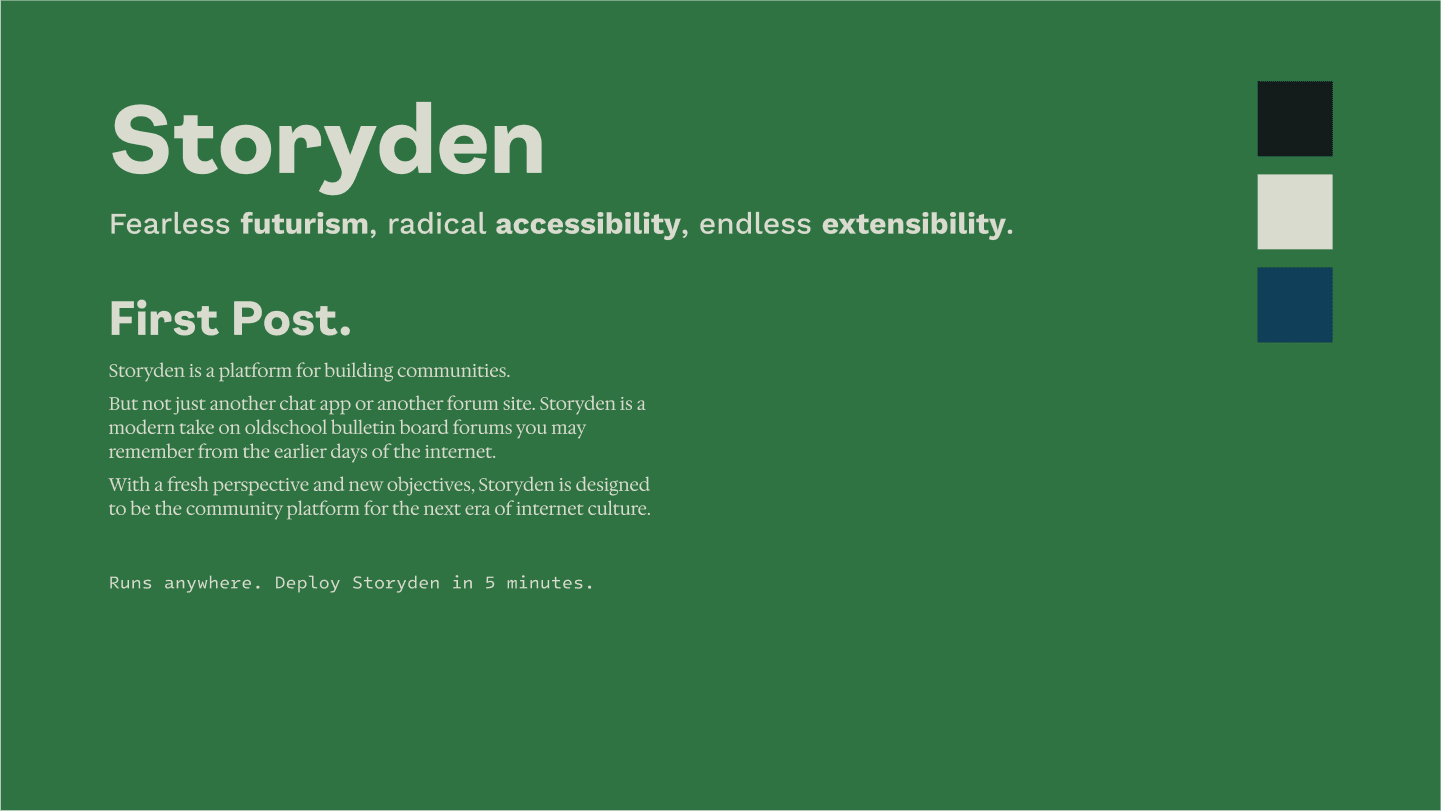 Typography styleboard