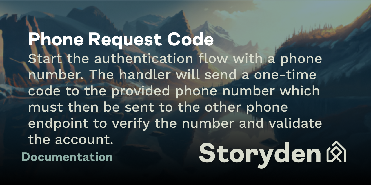 Phone Request Code