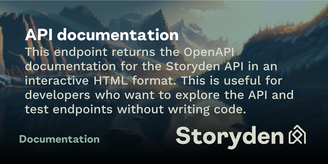 API documentation
