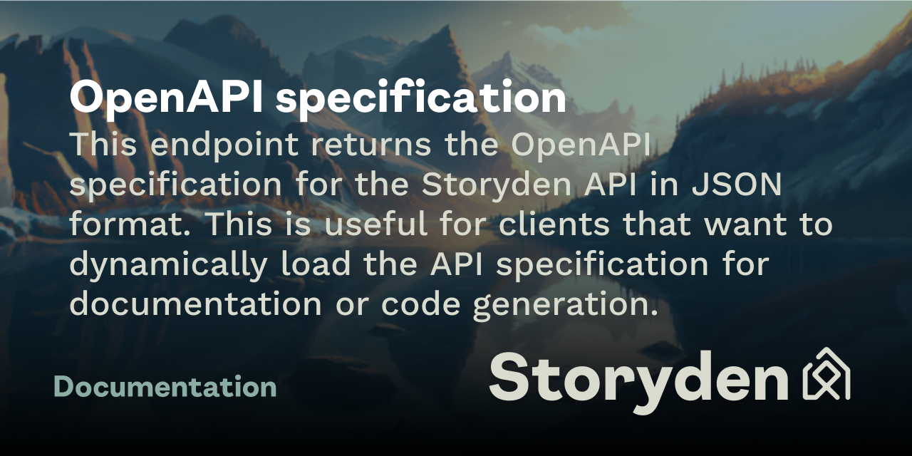 OpenAPI specification